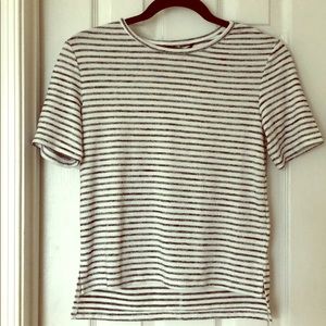 Banana Republic PXXS White-Navy Short-Sleeve Tee